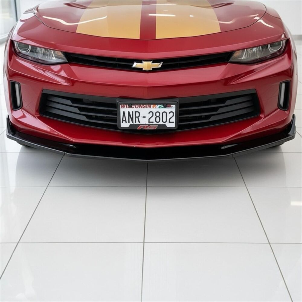 Frontsplitter V1 Style – Matt Svart - 6