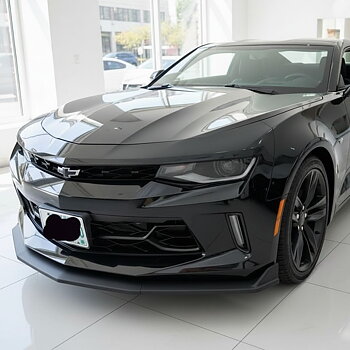 Frontsplitter V1 Style – Matt Svart
