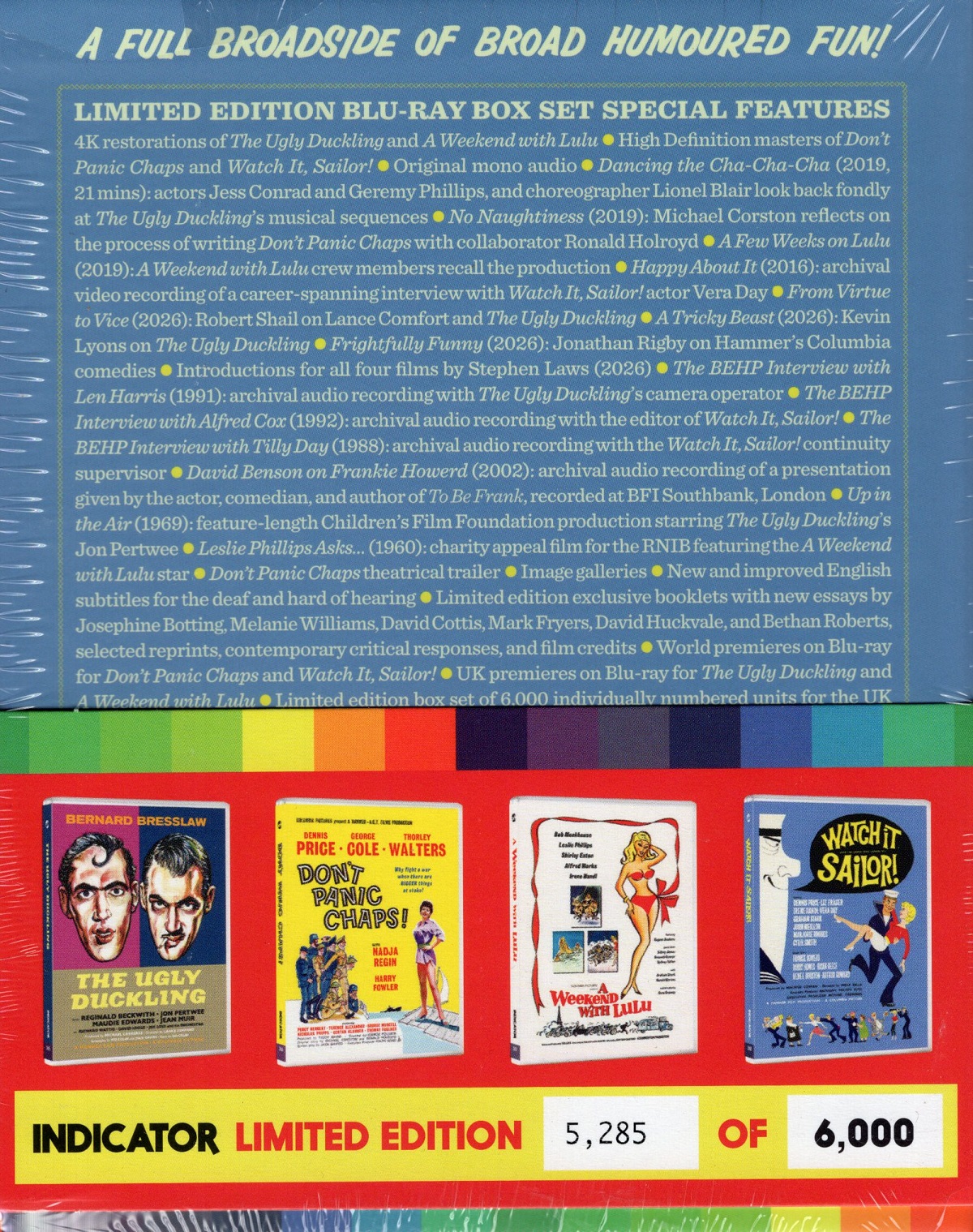 Hammer Volume Seven - Ships & Giggles (Limited Edition) (ej svensk text) (Blu-Ray) - 2