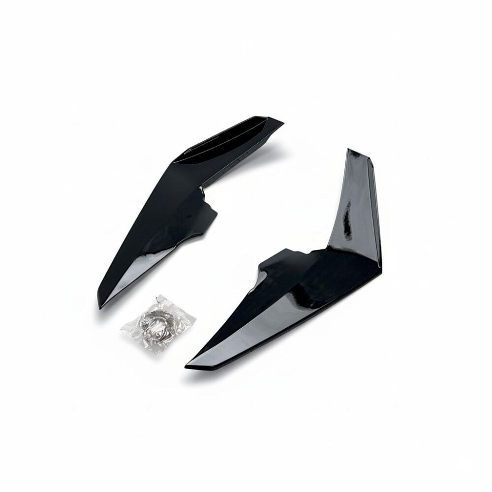 Front Canards – Blank Svart - 2