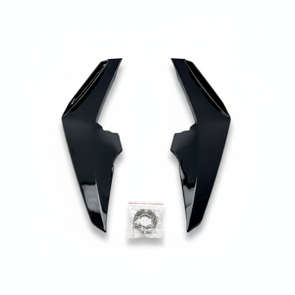 Front Canards – Blank Svart - 4