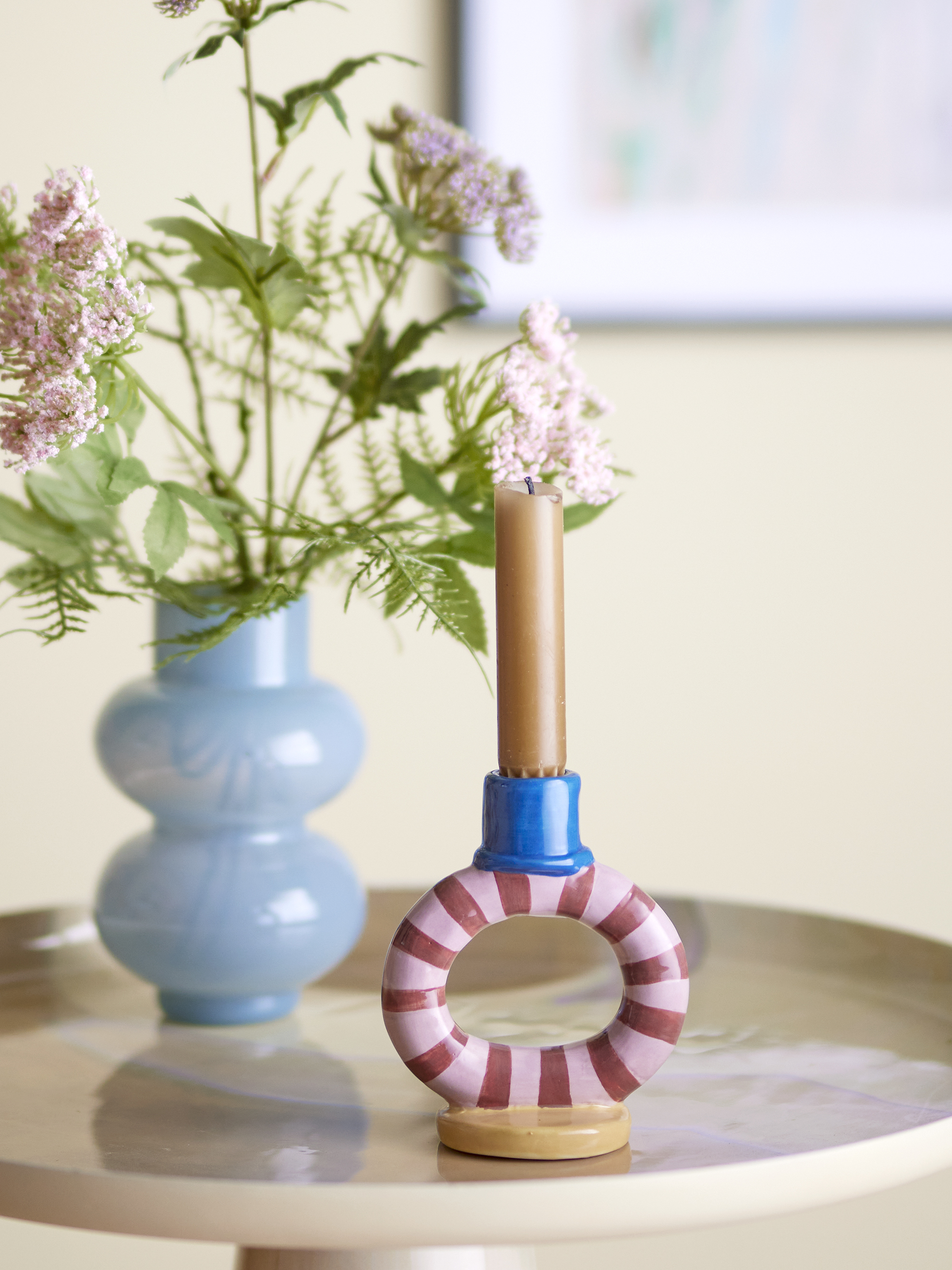 Bloomingville Tacana Ljusstake, Multi - 2