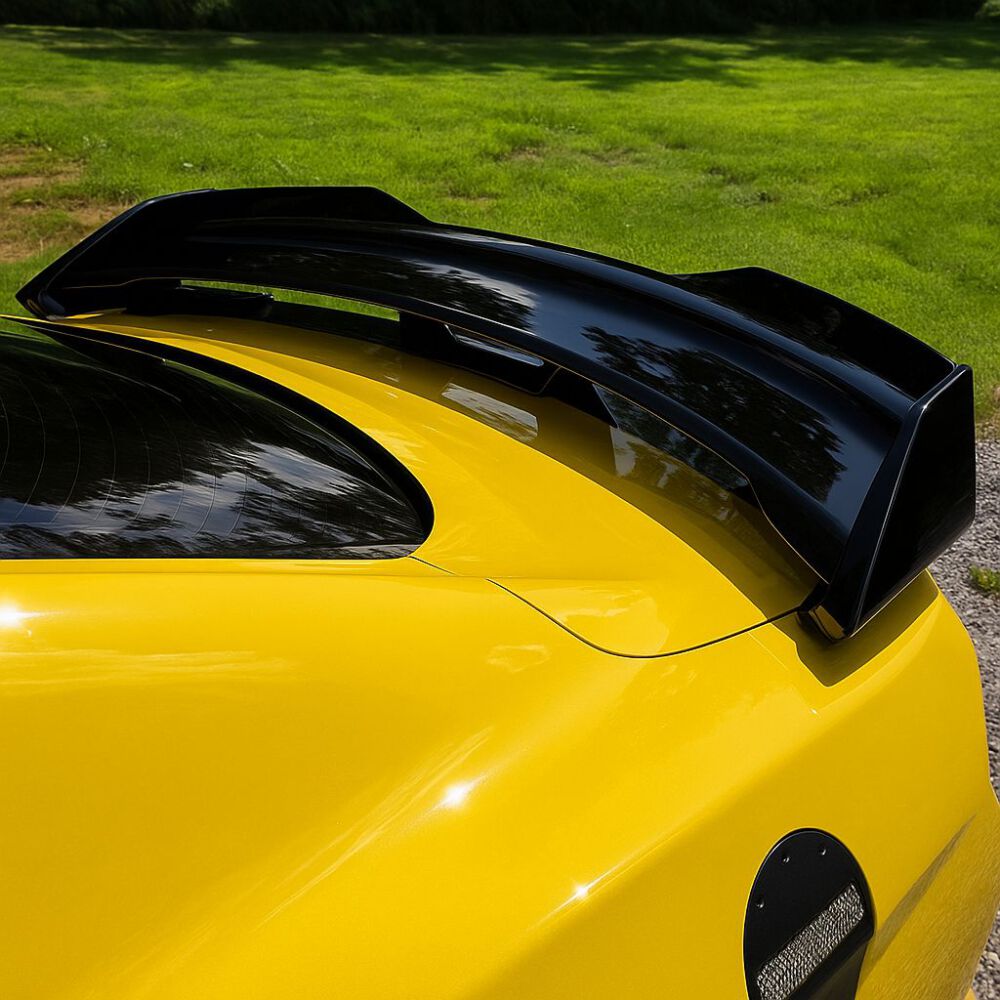 Bakspoiler Performance med Gurney Flap – Gloss Black – Dark Horse Style