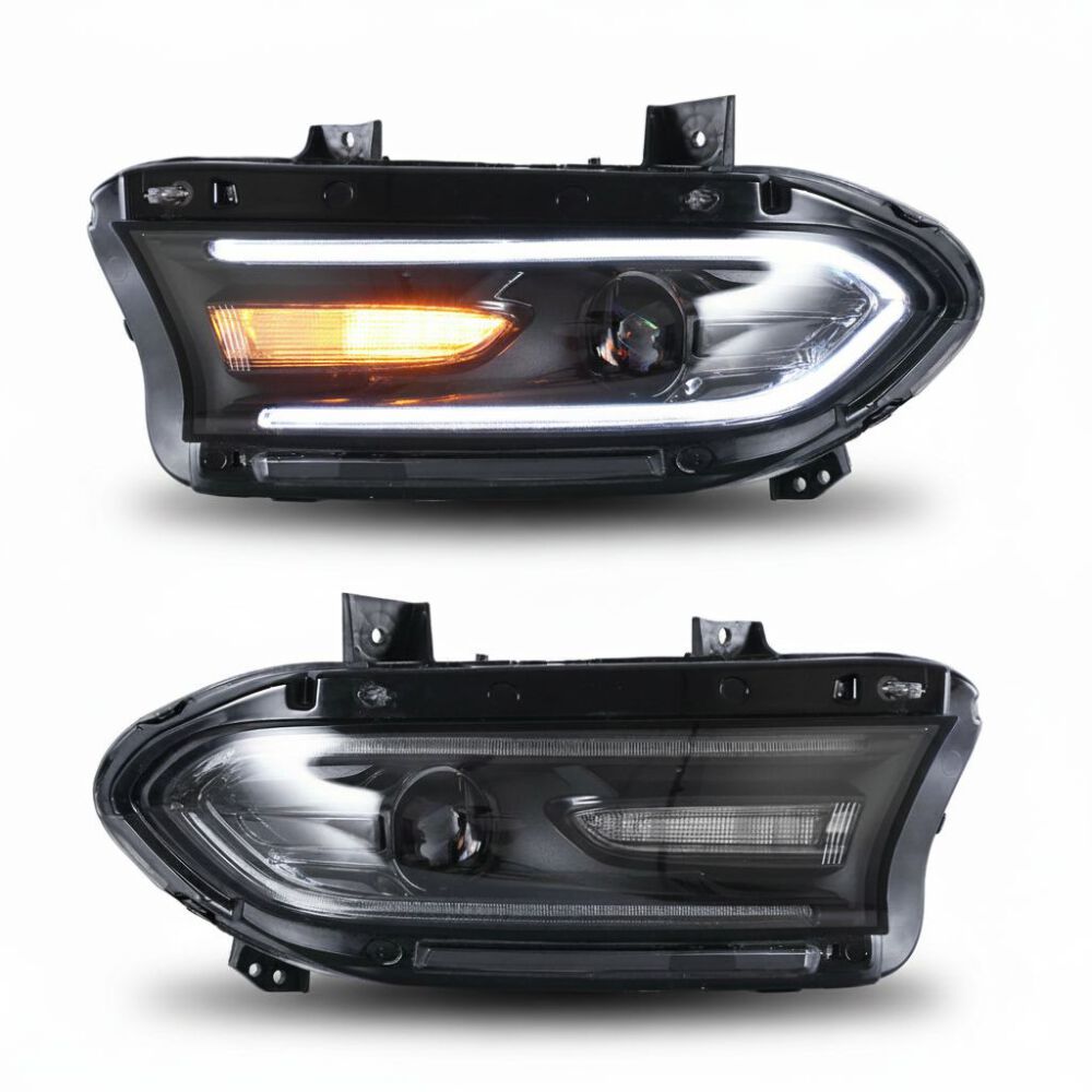 Halogenstrålkastare + LED DRL – Set (2015–2023) - 2