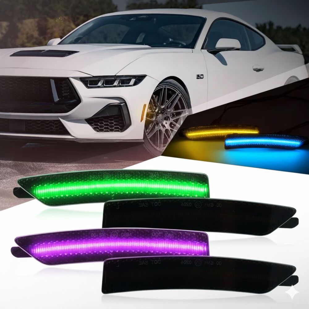 LED Sidomarkeringsljus – Fram & Bak – RGB