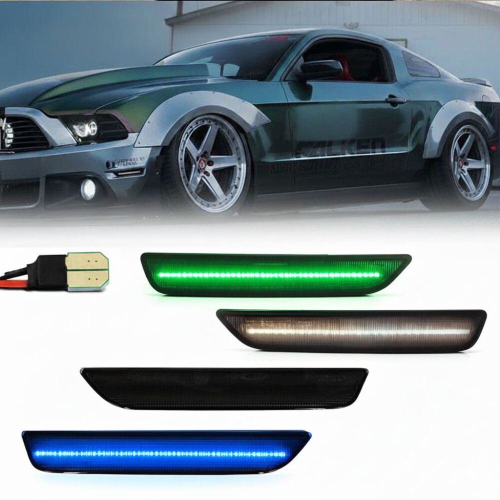 LED Sidomarkeringsljus – Fram & Bak – RGB