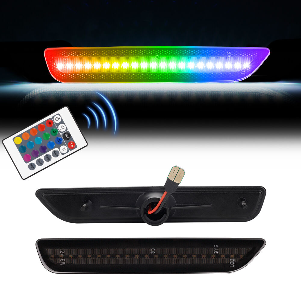 LED Sidomarkeringsljus – Fram & Bak – RGB - 6