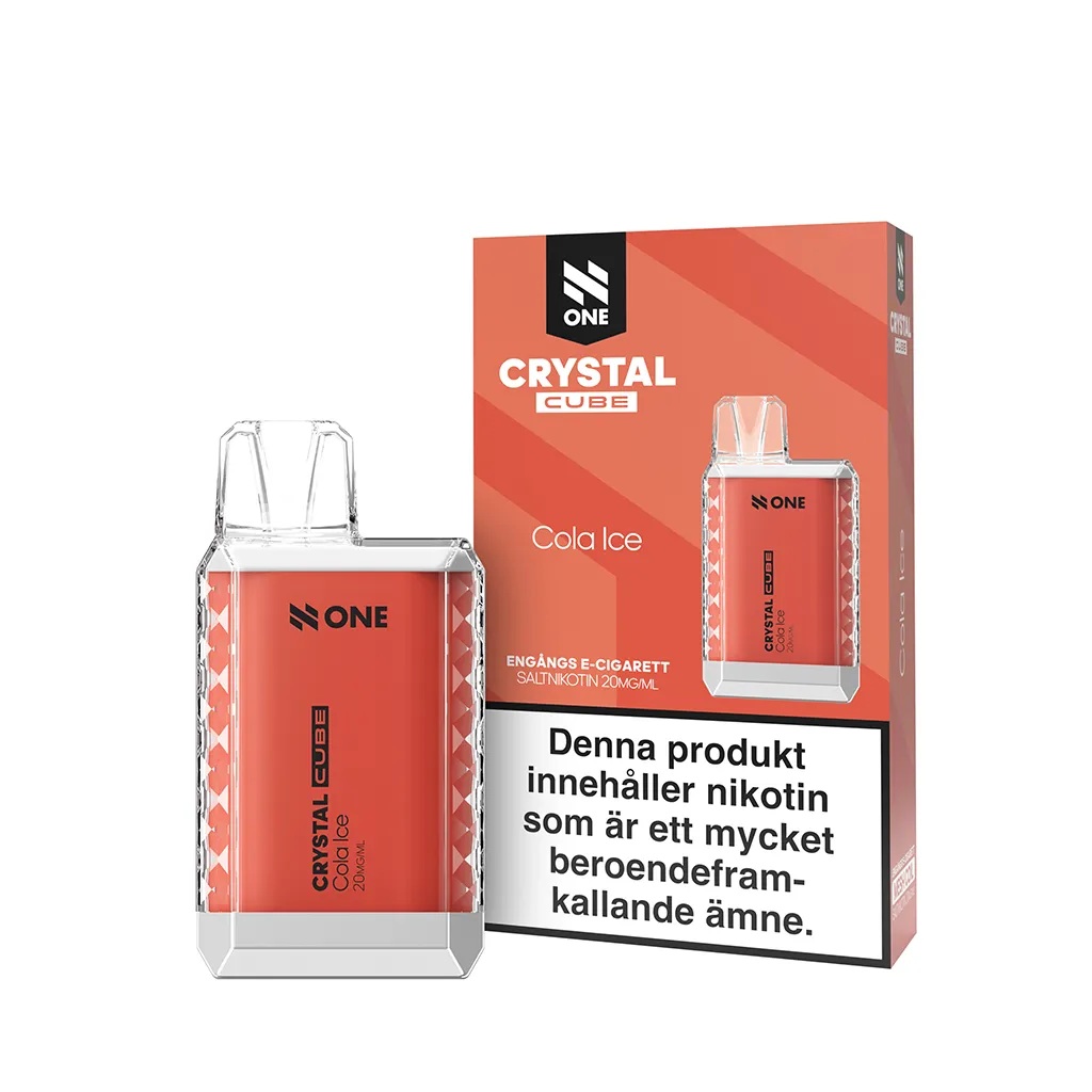 N One Crystal CUBE 20mg - Cola Ice