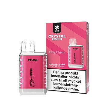 N One Crystal CUBE 20mg - Fizzy Cherry