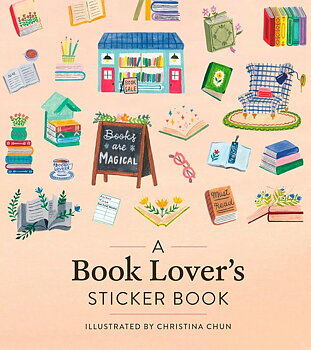 A Book Lover's Sticker Book - Stickersbok med mer än 500 stickers 