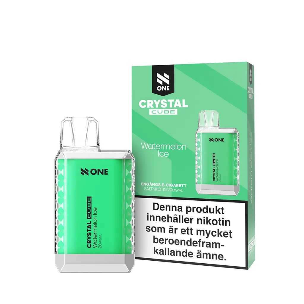 N One Crystal CUBE 20mg - Watermelon Ice