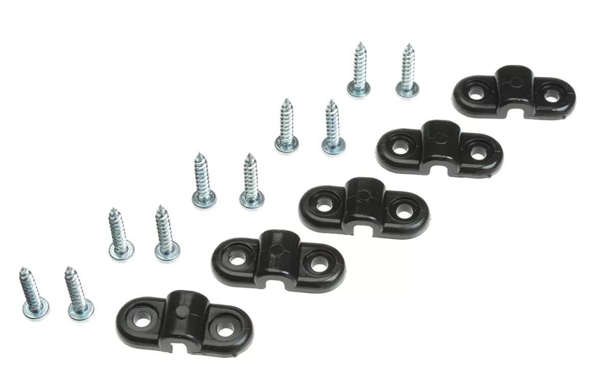 G-Force Nylon Landing Gear Clamp Block - Shaft Dia. 4mm - 5 pcs