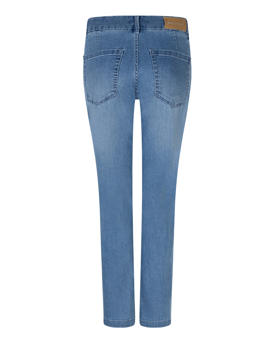 Jeans Diana med snedfickor mellanblå denim - 2