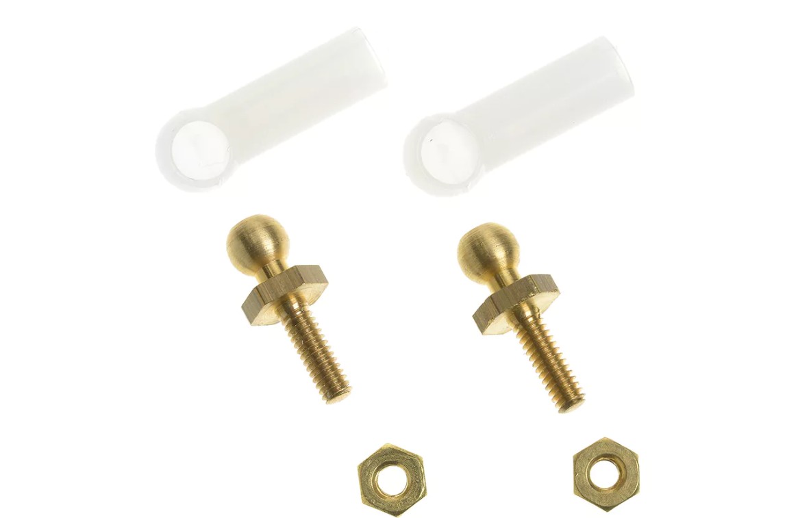 G-Force Nylon Ball Link - M2 - Small - 2 pcs