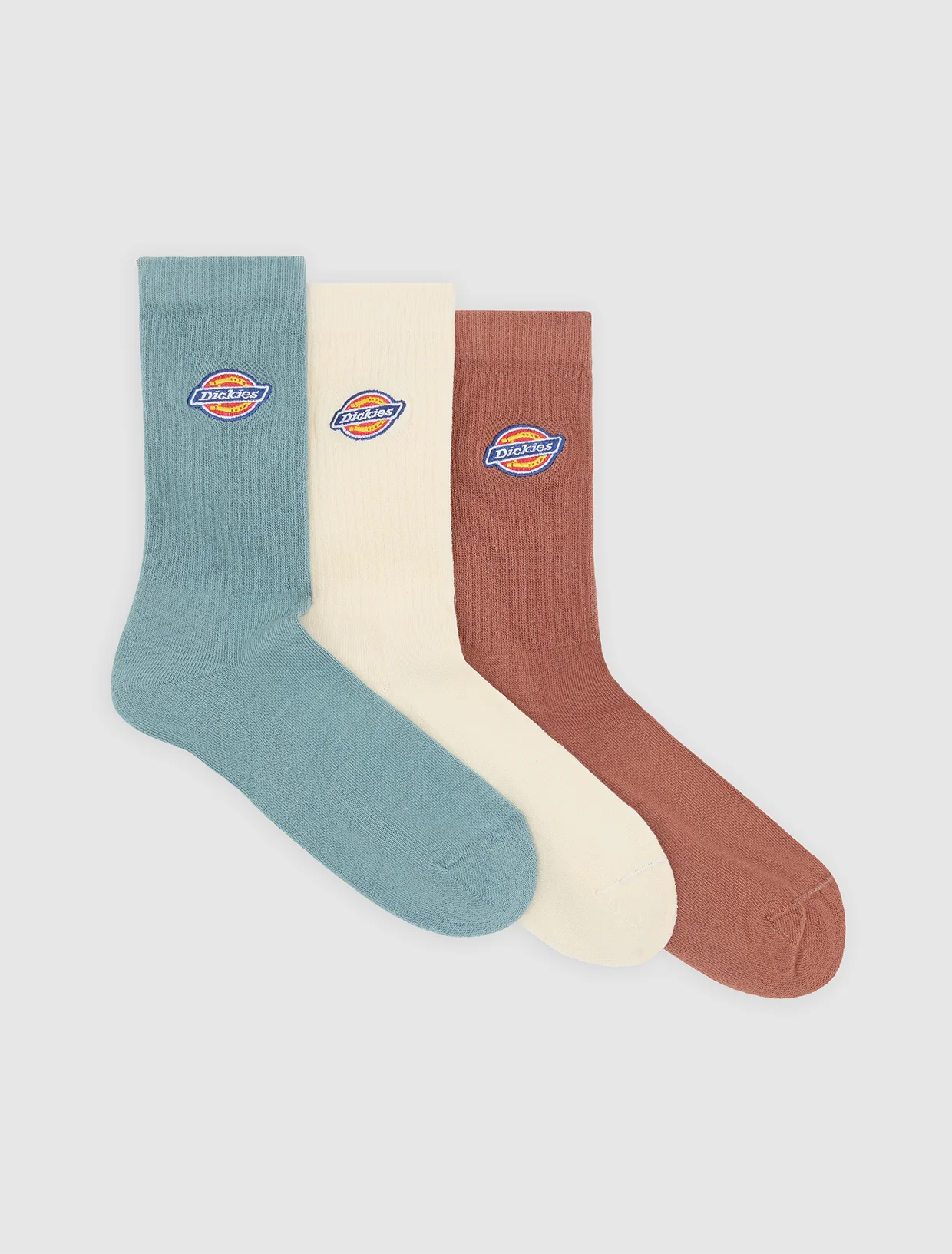 Dickies Valley Grove Strumpor 3-pack Stormy Sea