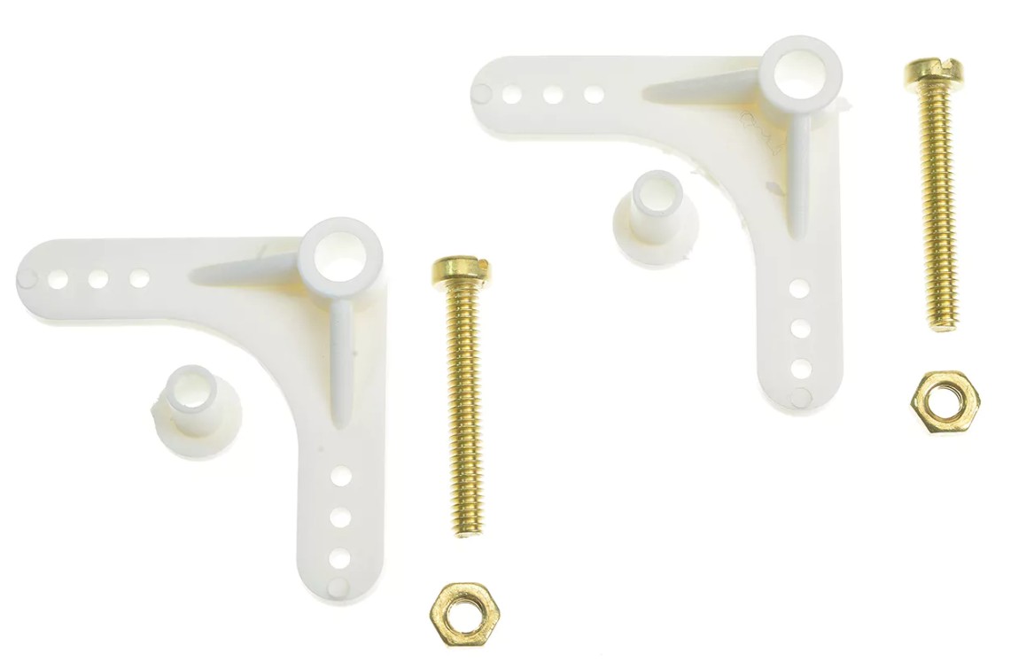 G-Force Bell Crank w/ Screw And Nuts - 90 Deg - 2 pcs