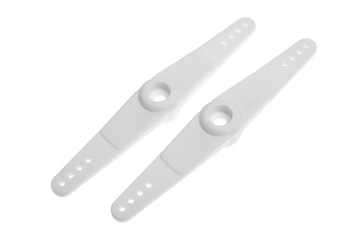 G-Force Nylon Servo Horn - Heavy Duty - Glassfibre Reinforced - Double 70mm - 23T JR - 2 pcs