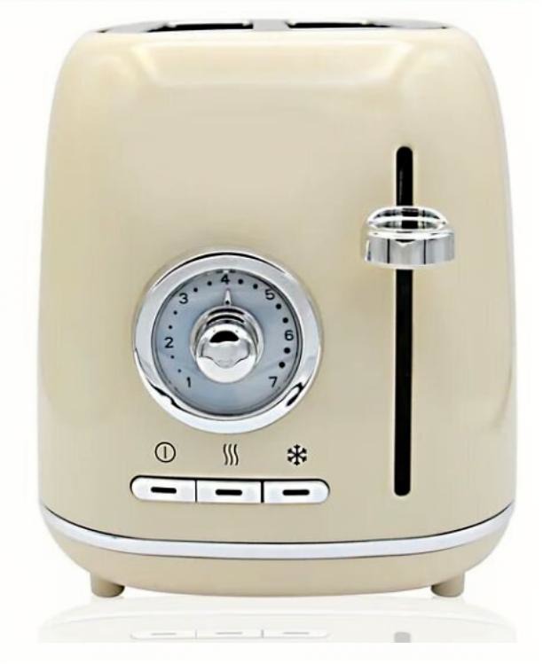 Roadstar brödrost Cream 2 bröd - 2