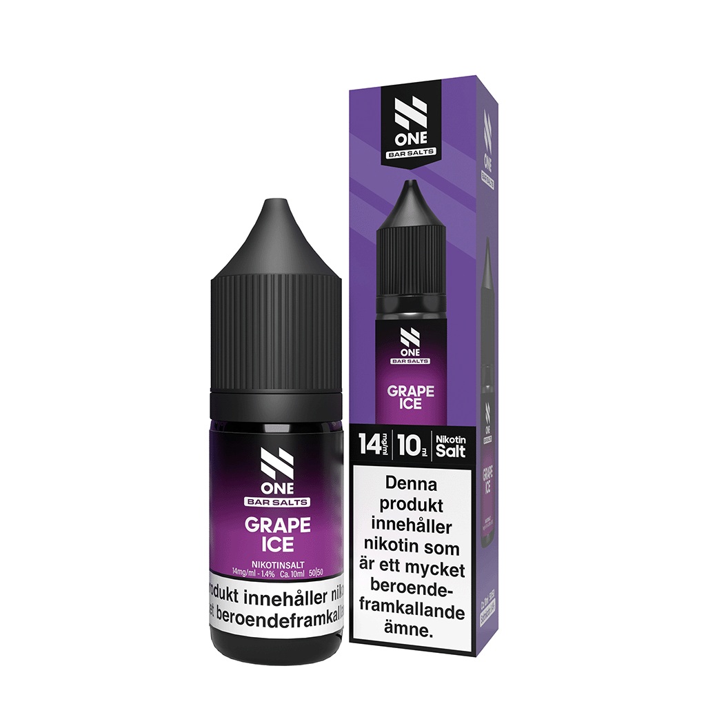 N One Saltnikotin 14mg - Grape Ice