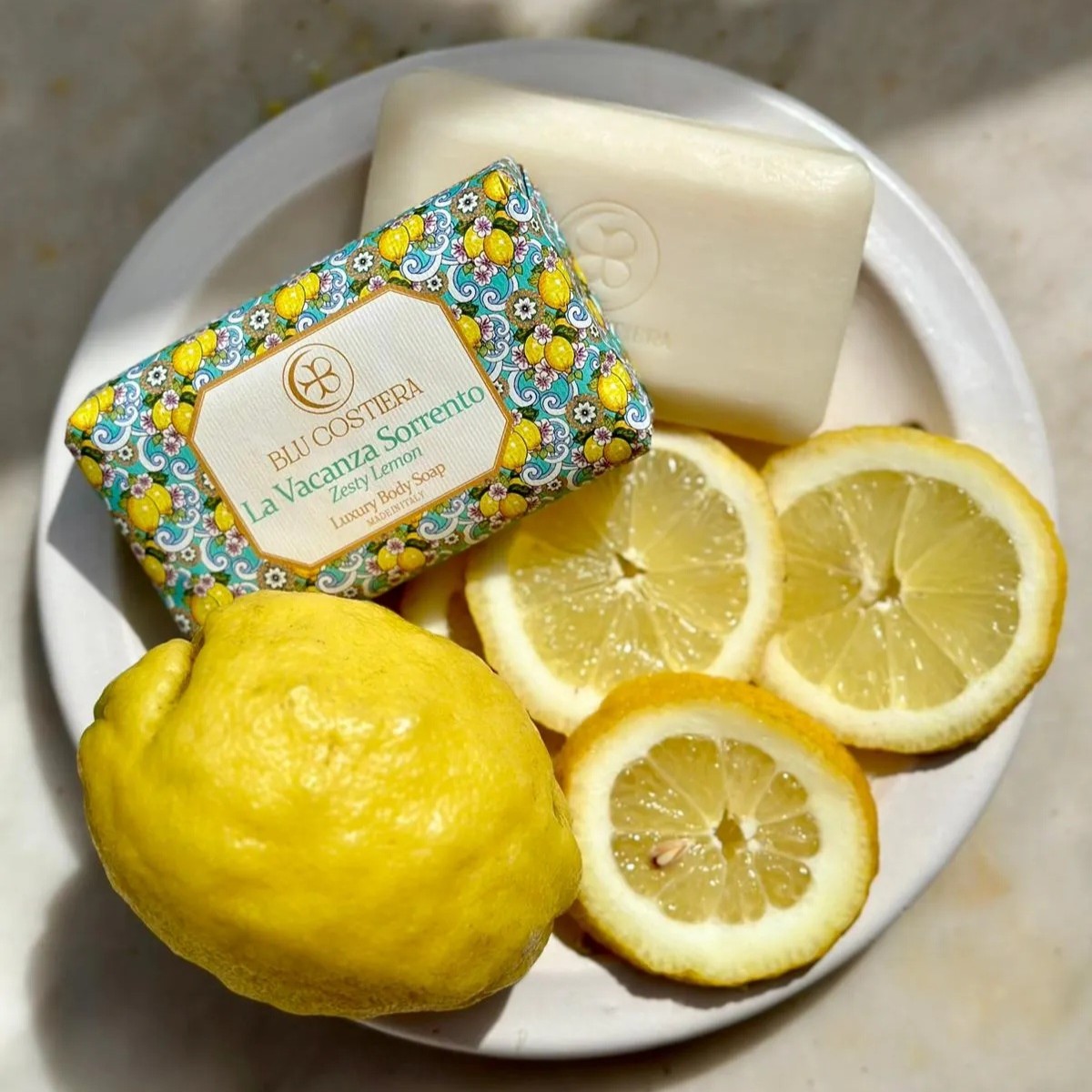 Blu Costiera La Vacanza Sorrento Zesty Lemon Body Soap - 2
