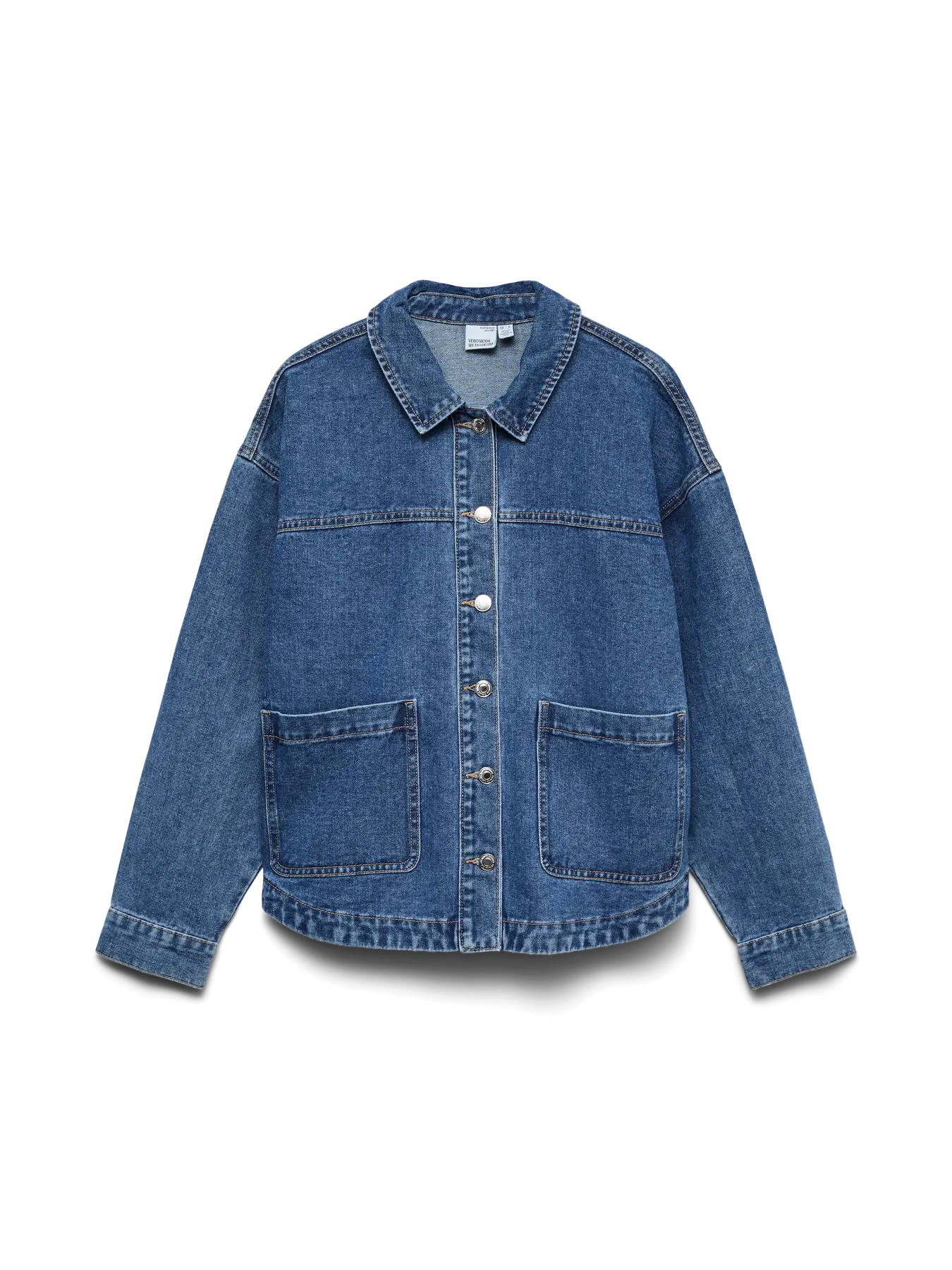 Vero Moda - Jamie Jeansjacka Mellanblå - 3