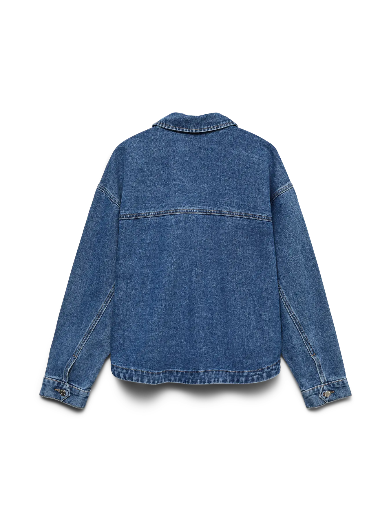 Vero Moda - Jamie Jeansjacka Mellanblå - 4