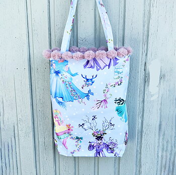 TYGVÄSKA Sessan Ljusblå