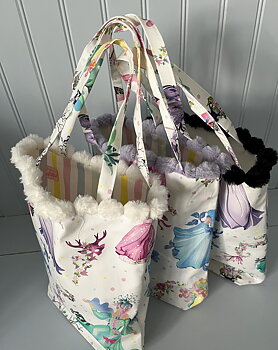 TYGVÄSKA Sessan vit