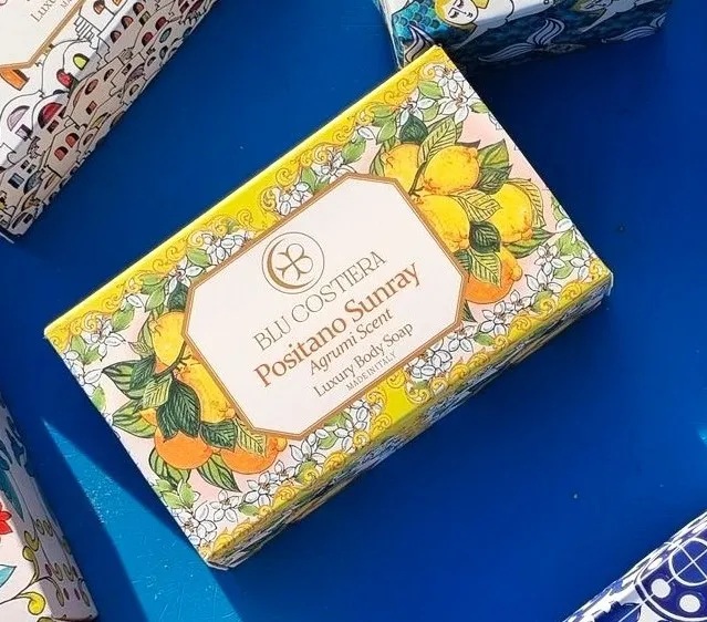 Blu Costiera Positano Sunsay Agrumi Scent Body Soap - 3