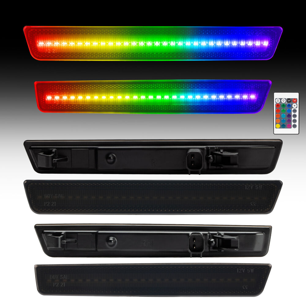 LED Sidomarkeringsljus – Fram & Bak – RGB - 4