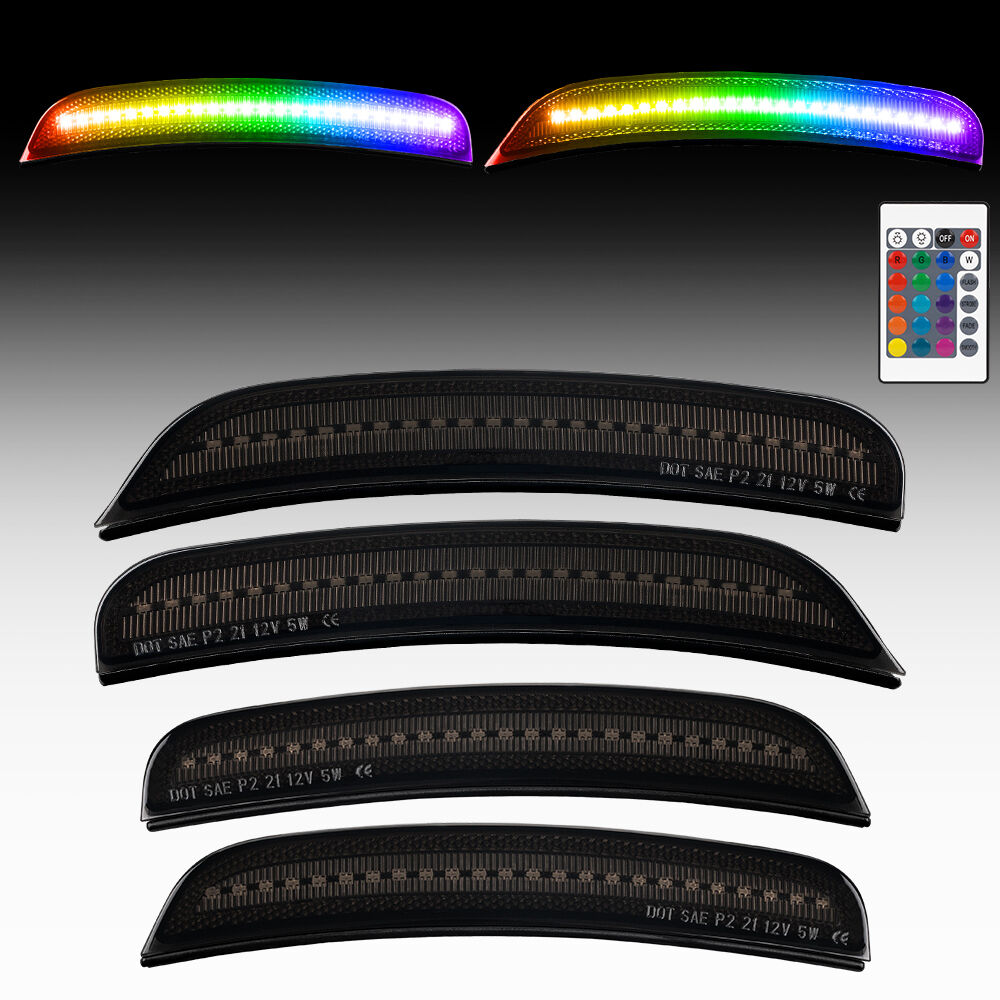 LED Sidomarkeringsljus – Fram & Bak – RGB - 5