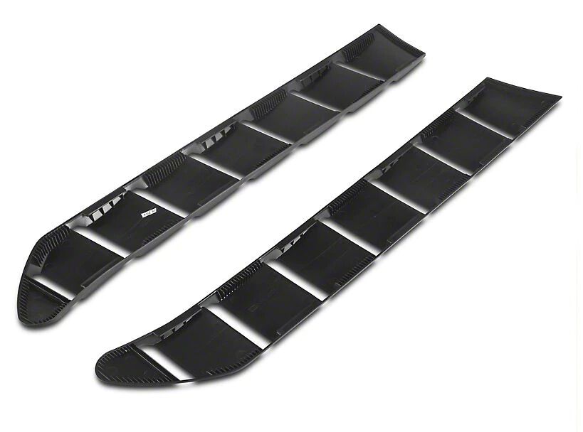 Sport Bakrutelameller (Rear Window Louvers) – Blank Svart - 4
