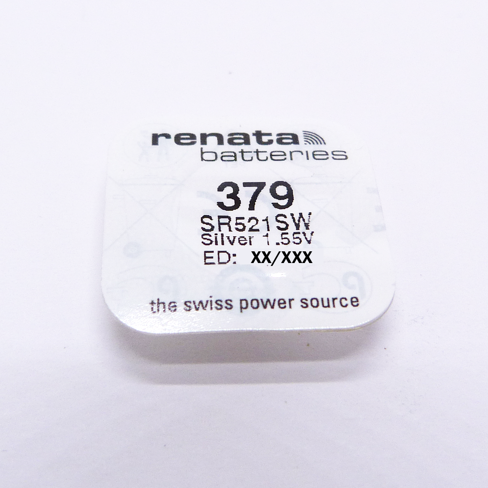 Renata 379 (SR521SW) 1 st