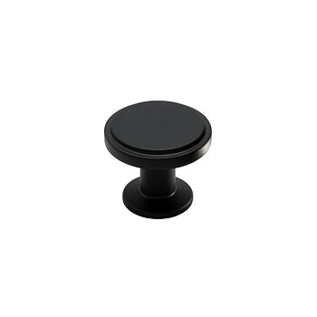 Knopp Uno Ø30mm mattsvart