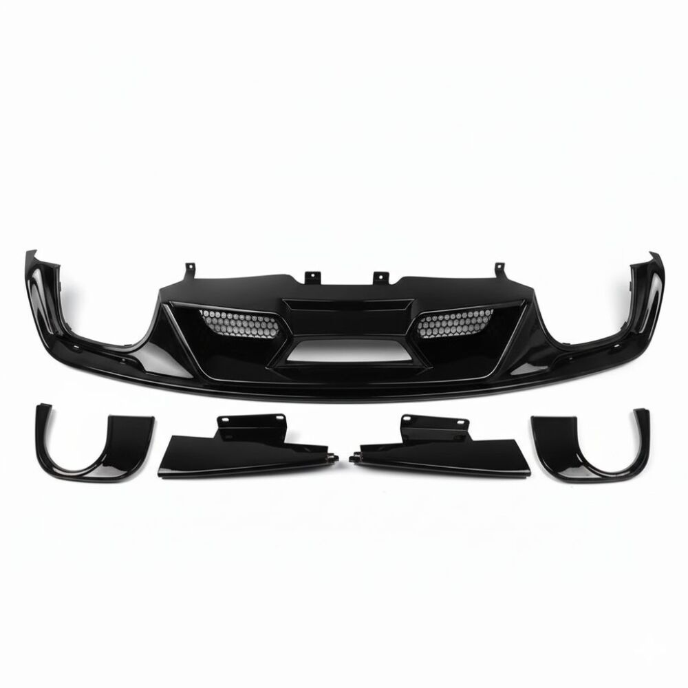 Bakre Diffuser – GT500 Style – Single/Quad Slutrör - 4