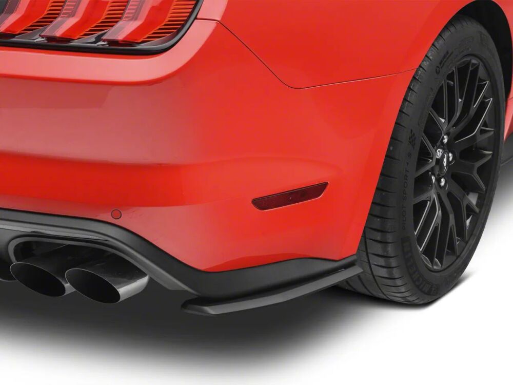 Bakre Stötfångar-splitters – Matte Black - 3