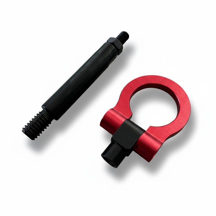 Bogserögla – Röd Anodiserad - 2