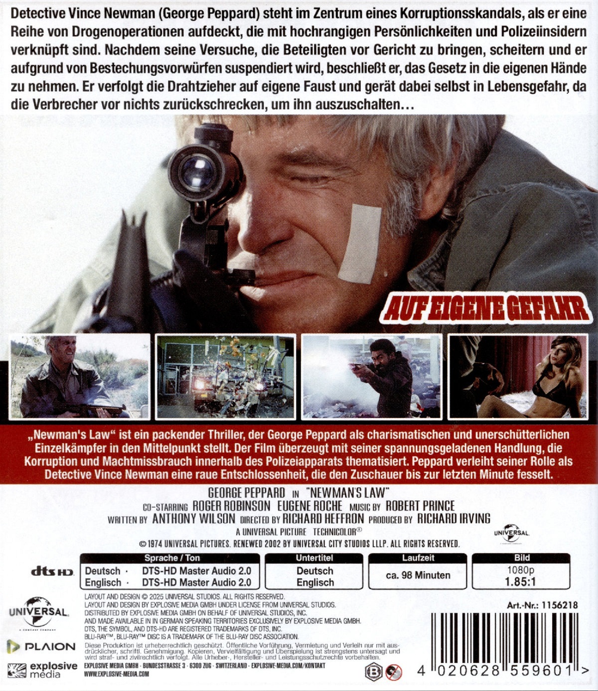 Newman's Law (ej svensk text) (Blu-ray) - 2