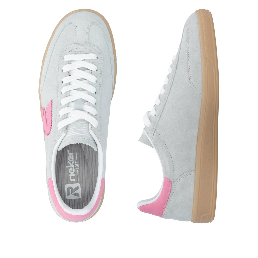 Rieker Damsneakers mocka Beigegrön - 8