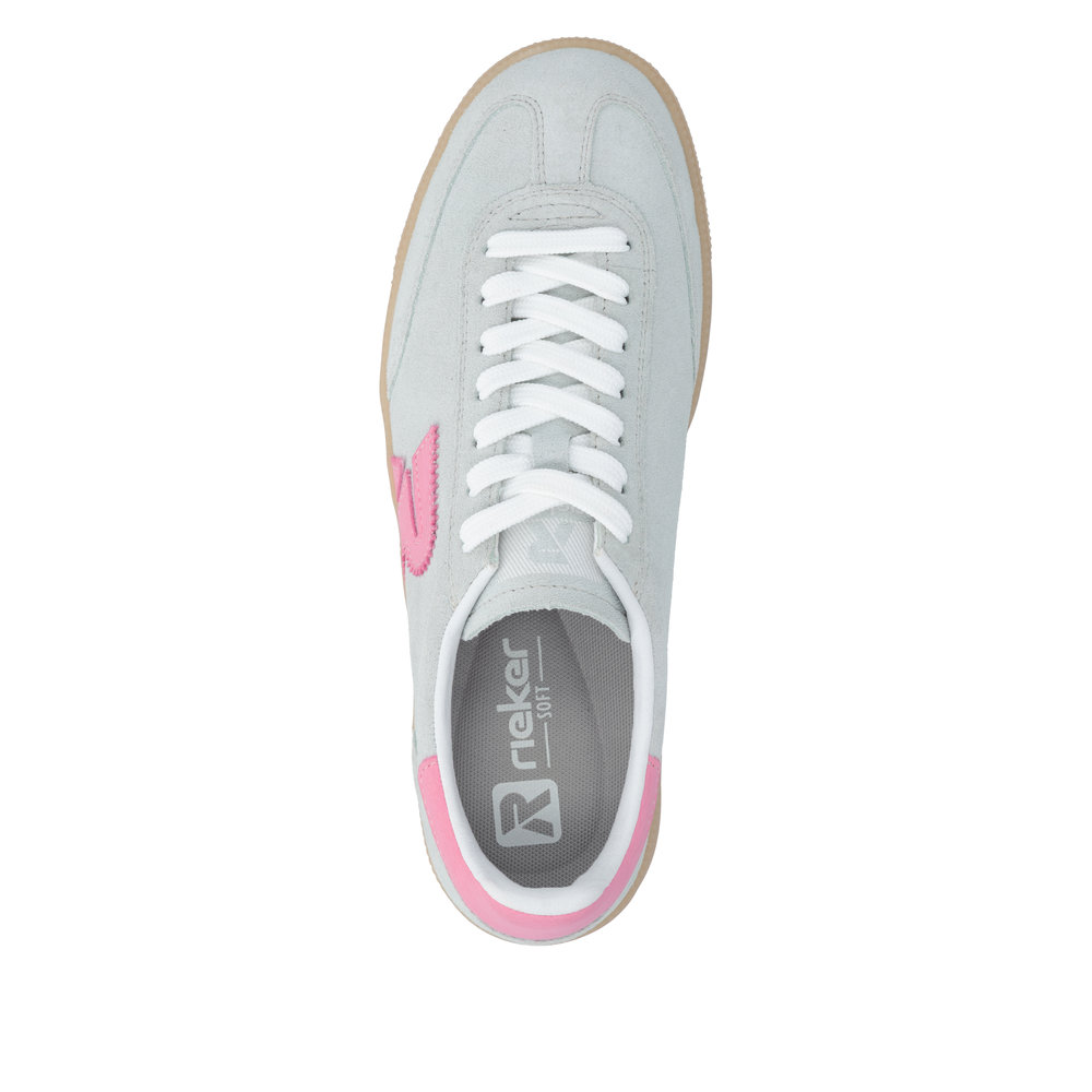 Rieker Damsneakers mocka Beigegrön - 4