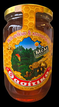 honung Thasitiko 950g. Blomma & barrträd honung, 