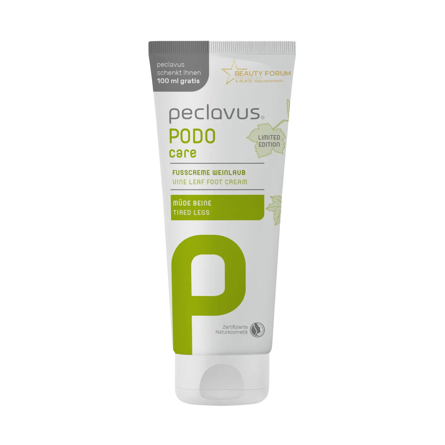 peclavus® PODOcare Fotcreme Vinblad 200 ml - Limited Edition!