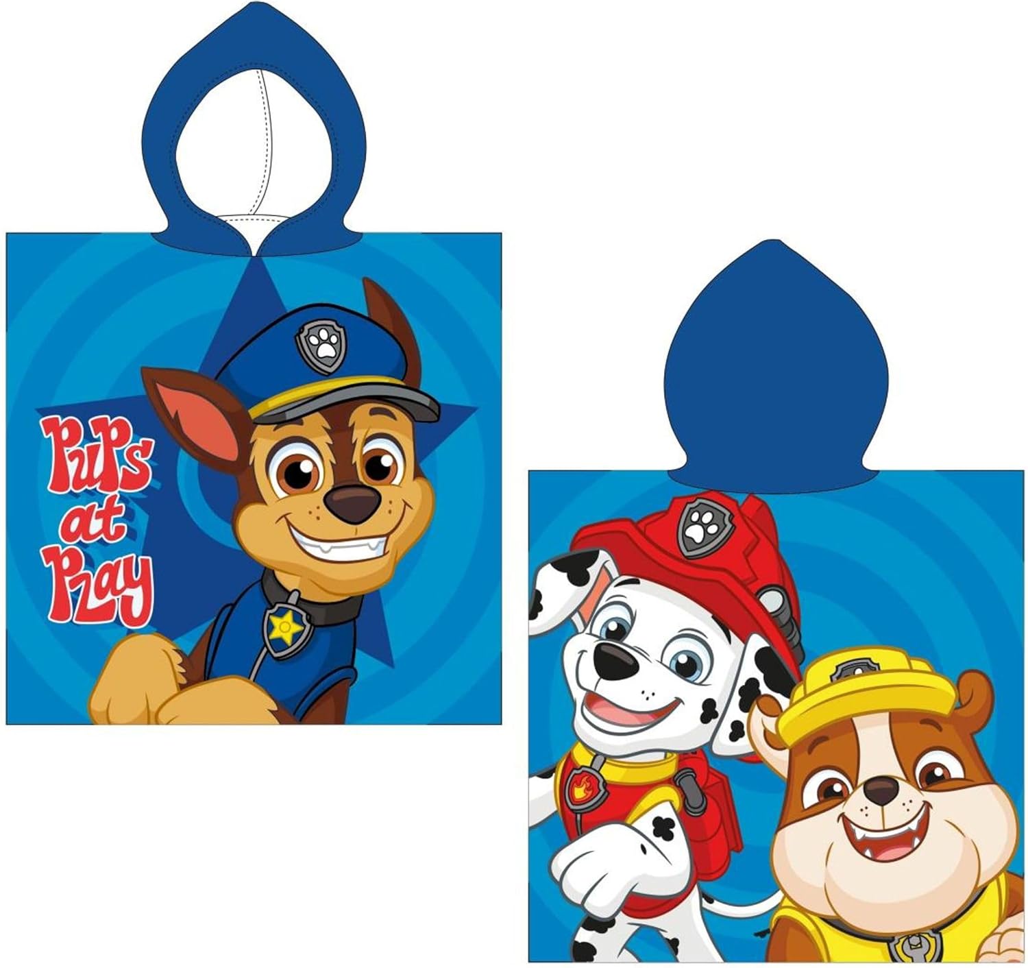 Paw Patrol Badponcho Playa - 2