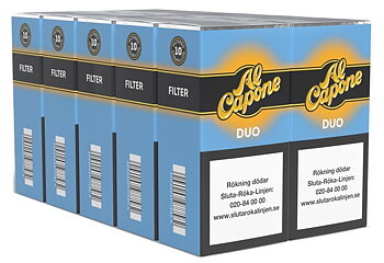 Al Capone Duo Filter Cigariller Limpa 10x10p