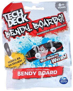 Suddgummi & Mini Skateboard i Tech Deck-design