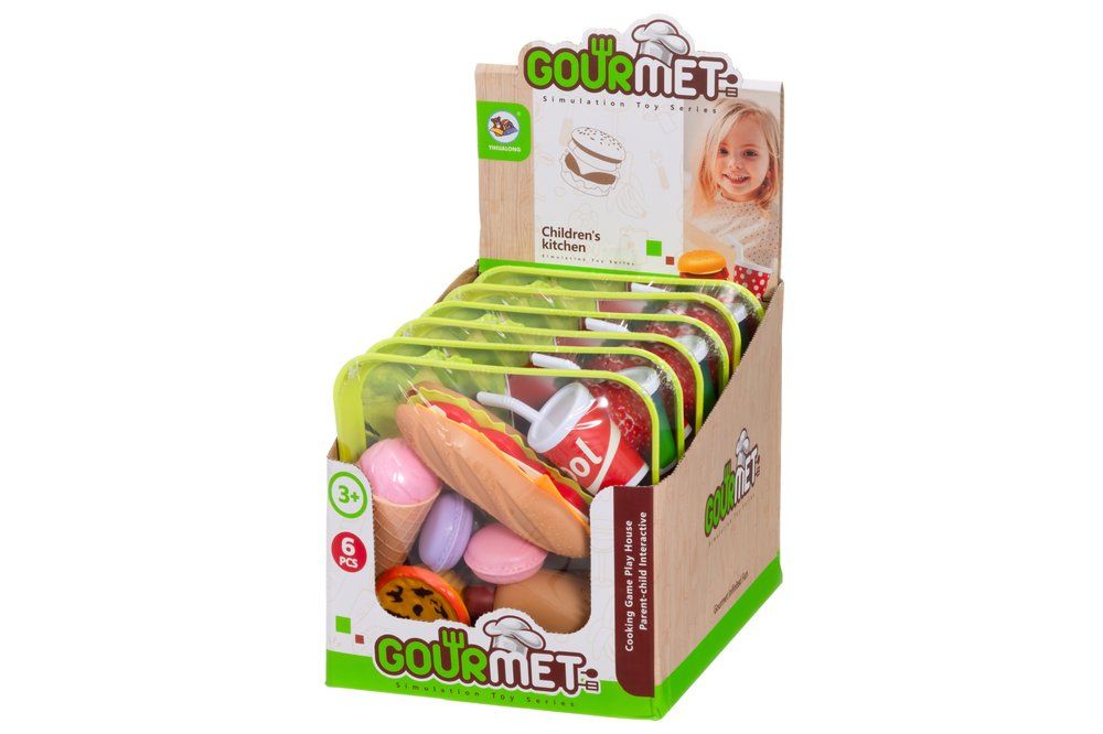 Gourmet Play Food with Serving Tray