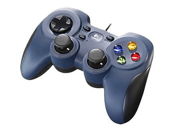 Logitech Gamepad F310 Controller PC Svart Blå