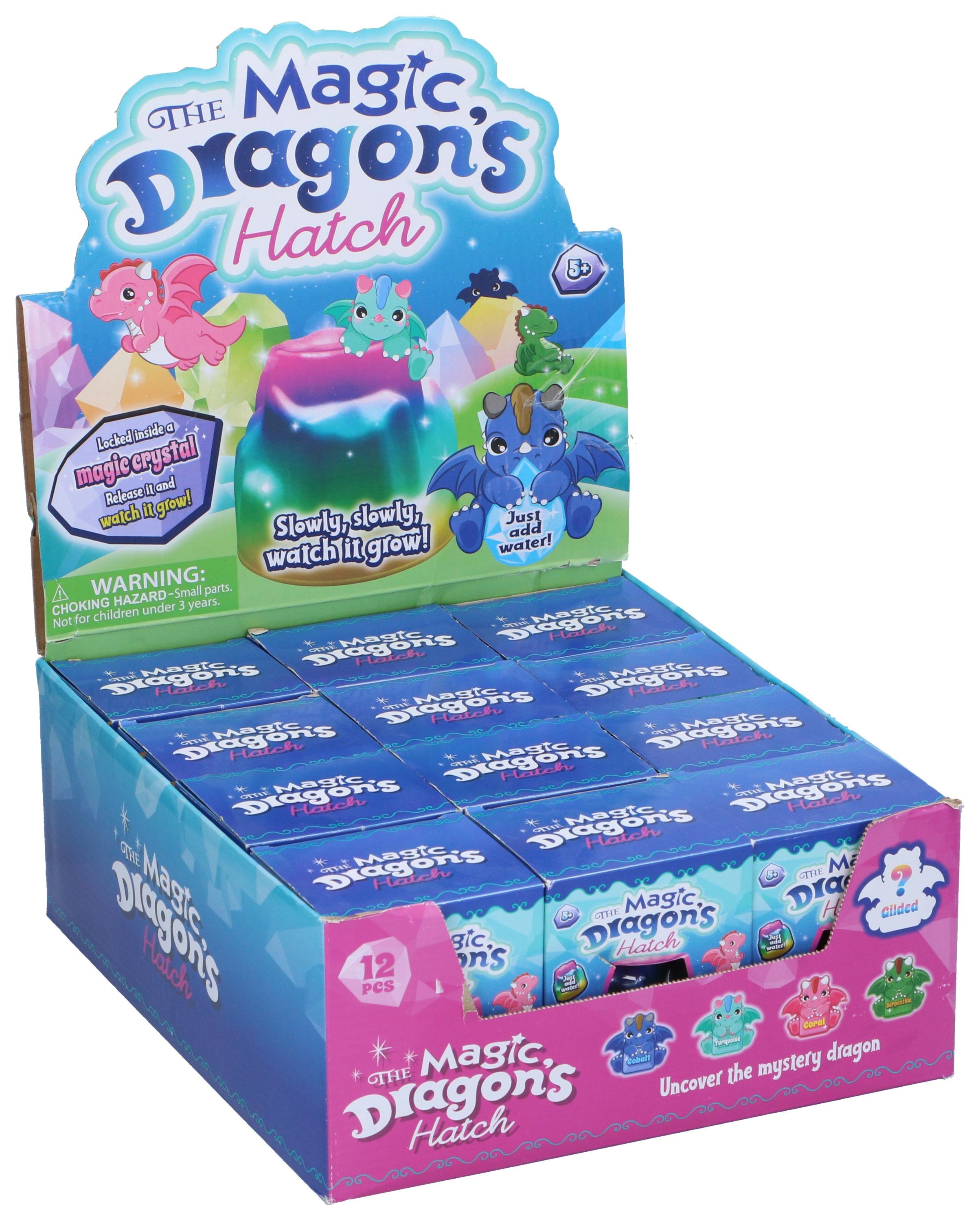 Magic Dragon Hatch Toy – Kläckande Drakägg som Växer i Vatten
