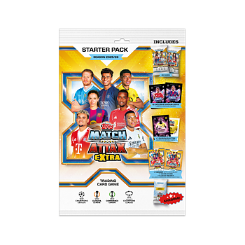 Topps Match Attax Fotbollskot Champions League 25/26 Starter Pack