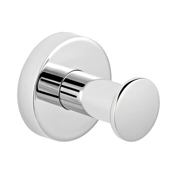Robe Hook - ROUND Chrome 